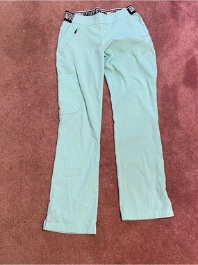 Grey's Anatomy Mint Green Active Scrub Pants with Branded Waistband